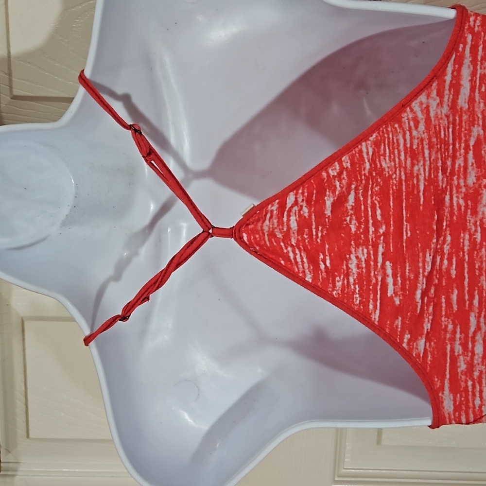 Free People pink & white Boho Tank top - Picture 5 of 9